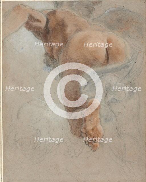 Study for the Allegorical Figure of Earthly Harmony, c.1677. Creator: Domenico Maria Canuti.