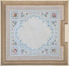 Design for Bathroom Ceiling, Hôtel Cahen d'Anvers, second half 19th century. Creators: Jules-Edmond-Charles Lachaise, Eugène-Pierre Gourdet.