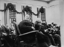 President William Howard Taft with Mayor Frank K. Mott. at the laying of the cornerstone..., 1911. Creator: Bain News Service.