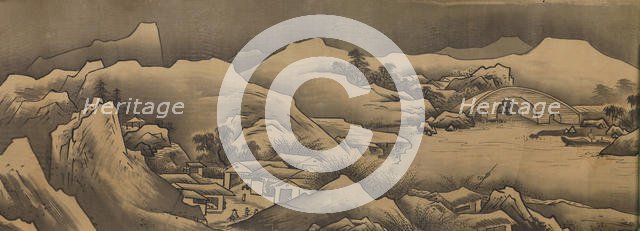 Landscape, 17th century. Creator: Unkoku Toban.