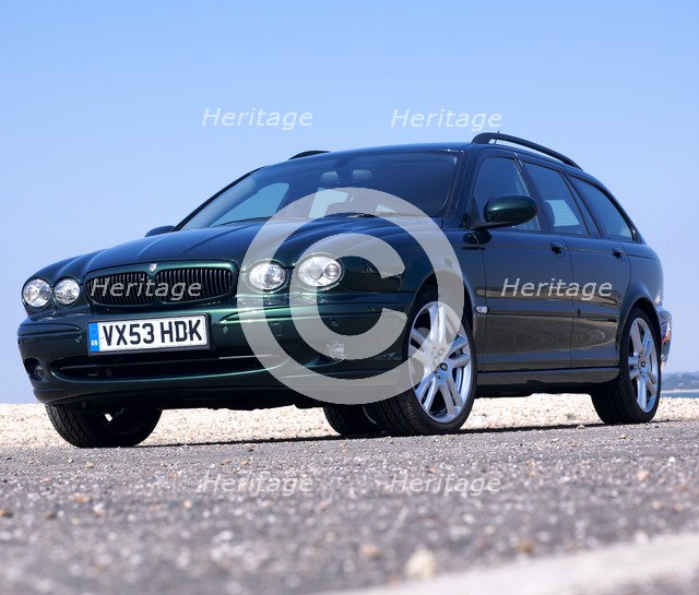 2003 Jaguar X Type Sport Estate. Artist: Unknown.