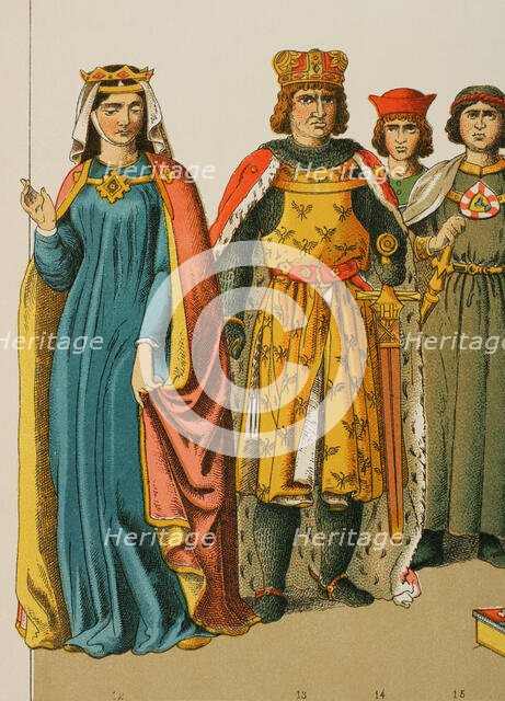 History of Germany, 1200, (1881).  Creator: Unknown.