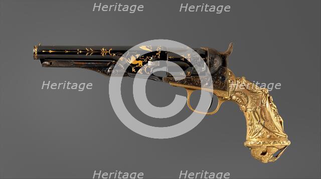 Colt Model 1862 Police Revolver, serial no. 38549, American, Connecticut and New York, ca. 1868. Creator: Colt's Patent Fire Arms Manufacturing Company.