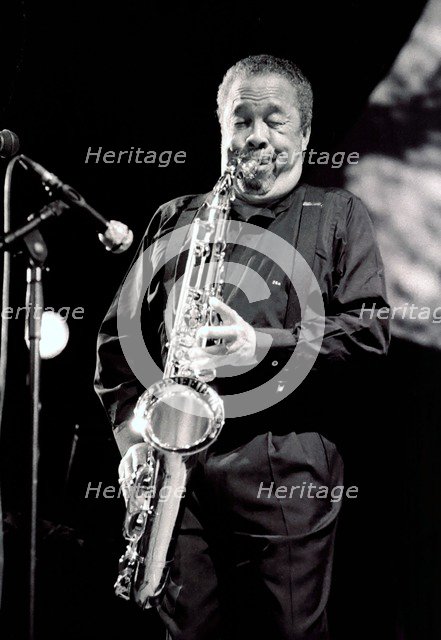 Johnny Griffin, Brecon Jazz Festival, Powys, Wales. Artist: Brian O'Connor