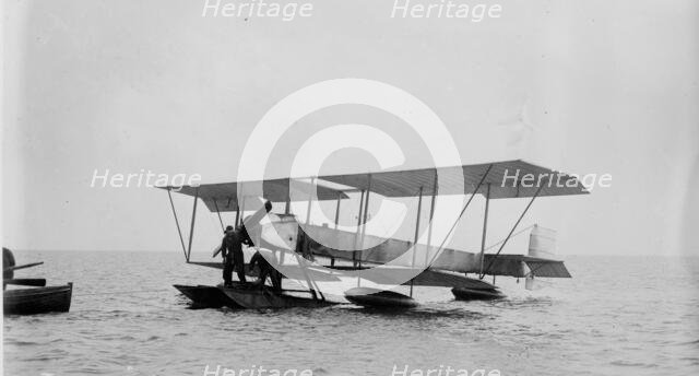The New "Warship" - Commander Samson's hydroplane, between c1910 and c1915. Creator: Bain News Service.