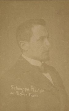 Schouppe. Placide. (dit Ricken, Franz). , 1889-94. Creator: Alphonse Bertillon.