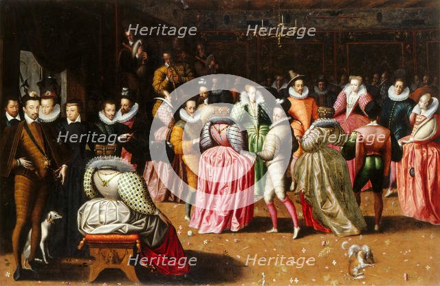 The Ball at the Court of Henry III of France, 1575-1600. Creator: Anonymous.
