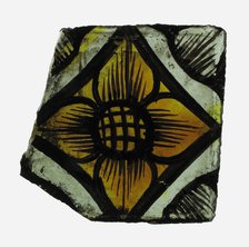 Glass Fragment, European, 15th century (?). Creator: Unknown.