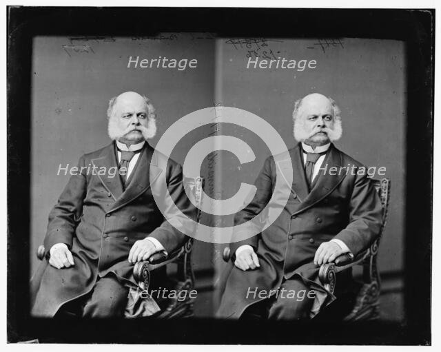 Ambrose Burnside of Rhode Island, 1865-1880.  Creator: Unknown.