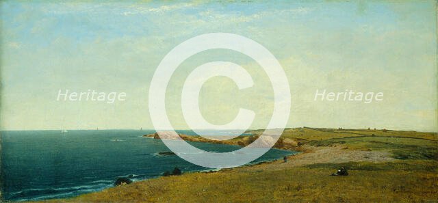 Near Newport, 1869. Creator: John Frederick Kensett.