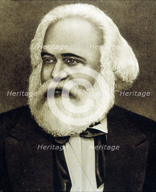Karl Marx (1818-1883), German philosopher.