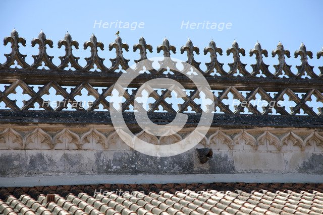 Parapet, Monastery of Batalha, Batalha, Portugal, 2009. Artist: Samuel Magal