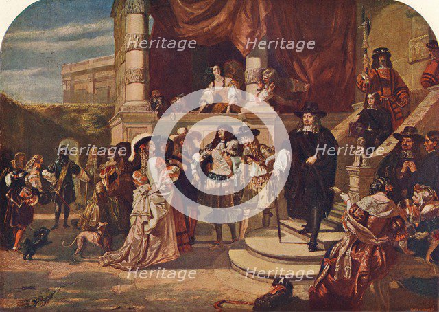 'The Disgrace of Lord Clarendon' 1667 (1905). Artist: Unknown.