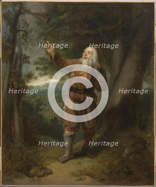 Mr. Hackett, in the Character of Rip Van Winkle, c. 1832. Creator: Henry Inman.
