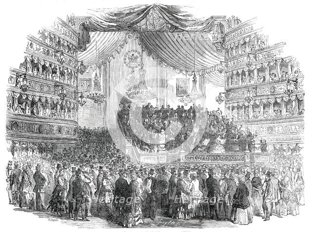 National Concert at Her Majesty's Theatre, 1850. Creator: Smyth.
