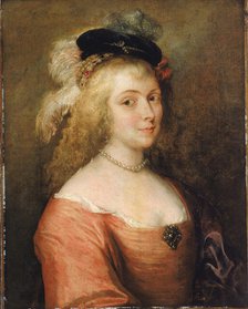 Portrait of Rubens' Wife, 17th century. Creator: Unknown.