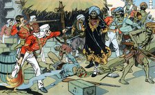 Mutineers attacking the magazine at Delhi, Indian Mutiny, 11 May 1857 (c1900). Artist: Unknown