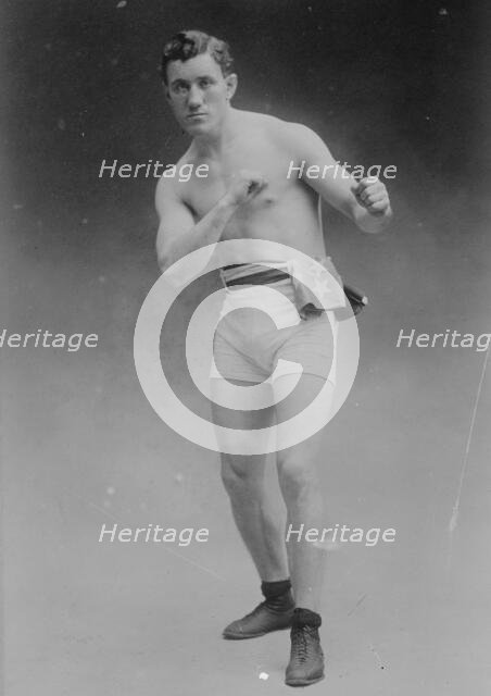Tommy Murphy in boxing pose, 1910. Creator: Bain News Service.