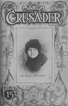 March Crusader; Mrs. Bernia Smith Austin; [Cover page], 1918-1922. Creator: Unknown.