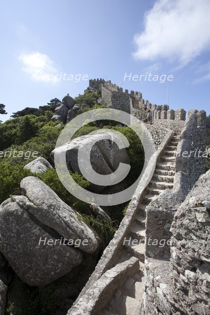 The Castelo dos Mouros, Sintra, Portugal, 2009. Artist: Samuel Magal