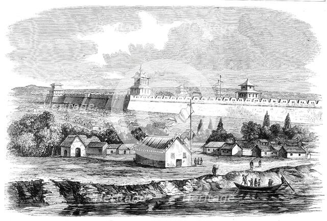 Tien-Tsin, on the banks of the Peiho River, 1860. Creator: Unknown.