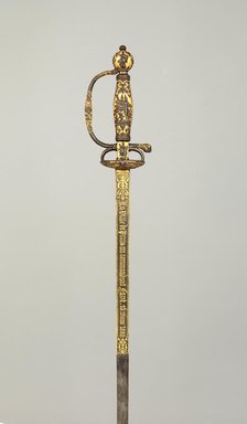 Smallsword Presented by the City of Paris to Commandant Ildefonse Favé, French, Paris, 1856. Creators: Paul Bled, Lepage Moutier.