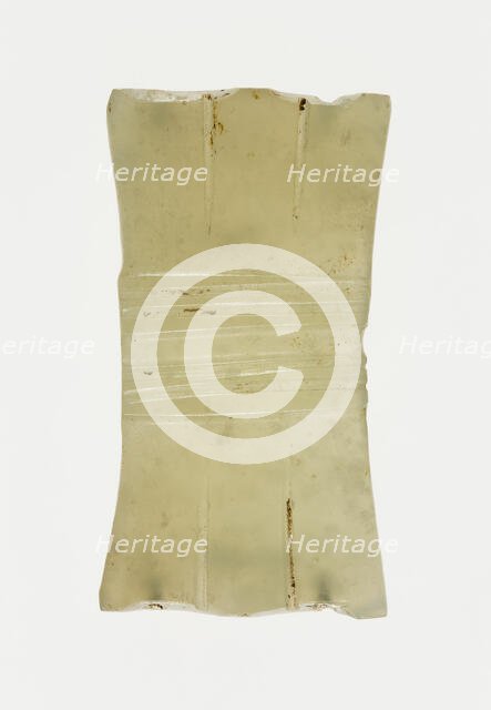 Plaque, Western Zhou dynasty, c. 1045-771 B.C. Creator: Unknown.