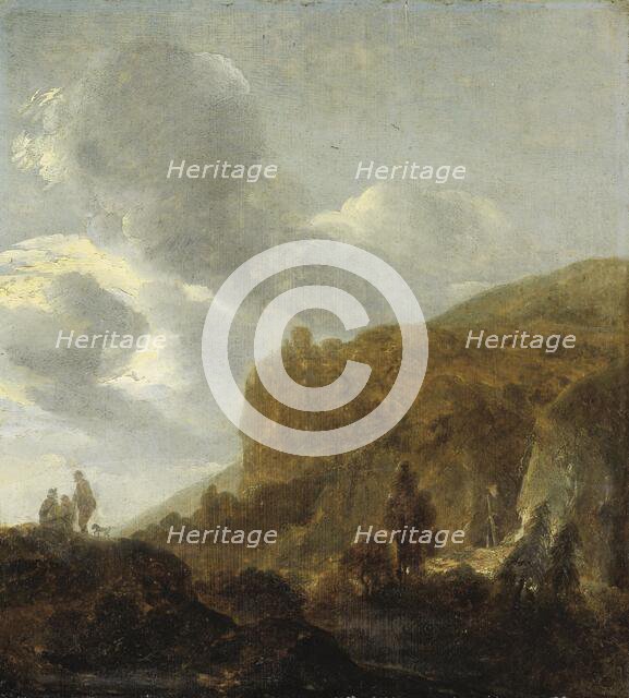 Mountainous Landscape, 1630-1660. Creator: Guillam Dubois.