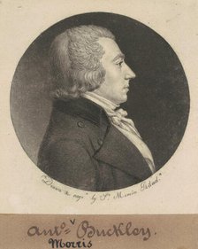 Anthony Morris Buckley, 1798. Creator: Charles Balthazar Julien Févret de Saint-Mémin.