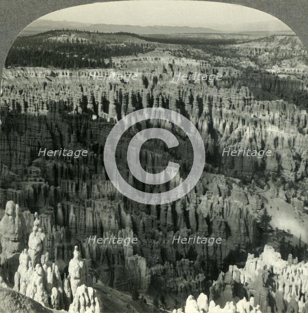'Sunset in the Silent City, Bryce Canyon, Utah', c1930s. Creator: Unknown.