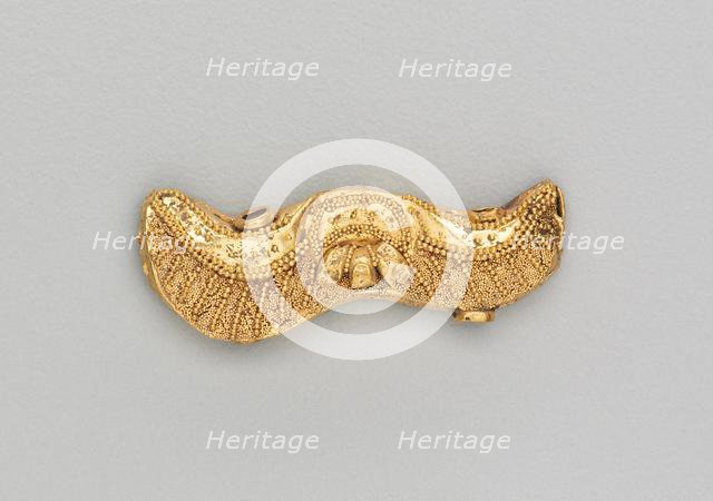 Set of Pendants Ending in a Bull's Head, 185-72 BC. Creator: Unknown.