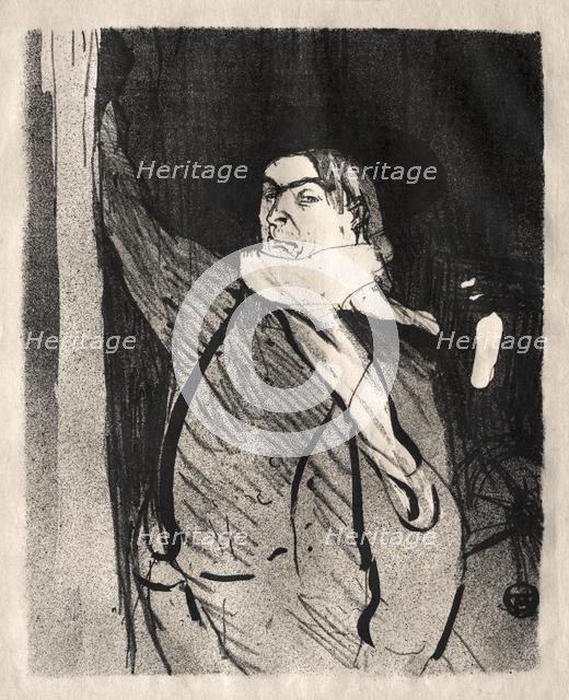 Aristide Bruant, 1893. Creator: Henri de Toulouse-Lautrec (French, 1864-1901).