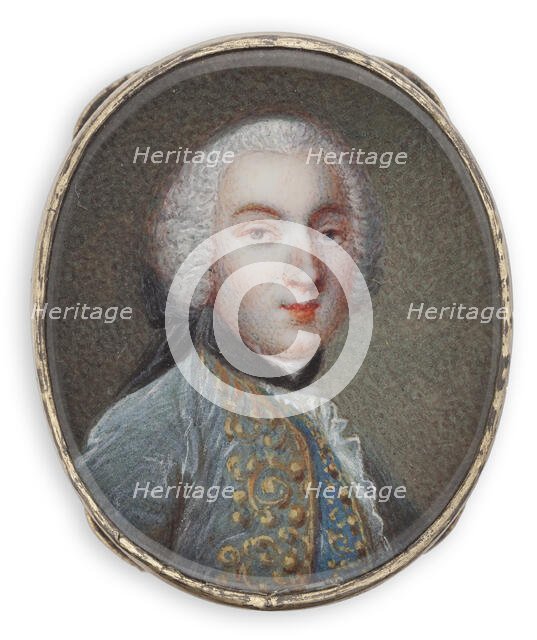 Portrait of a young man, c18th century. Creator: Unknown.