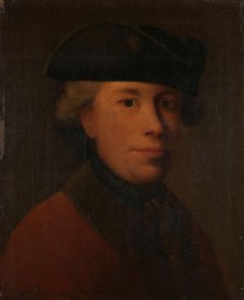 Man with a wooden hat, probably 18th century. Creator: Unknown.