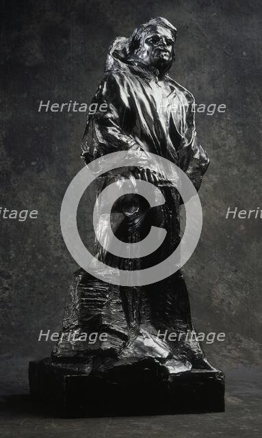 Balzac in a Dominican Robe, Cast 1982 (Musee Rodin I/II). Creator: Auguste Rodin.