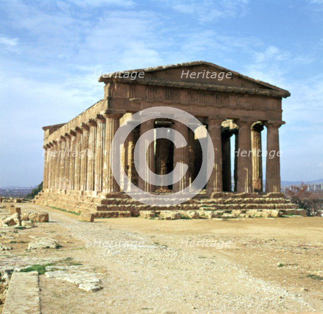 The temple of Concord on Sicily, 5th century. Artist: Unknown