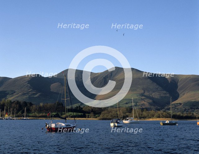 Derwentwater, Lake District, Cumbria, England. 