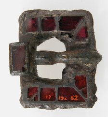 Flat Rectangular Buckle, Frankish, end of the 5th-early 6th century. Creator: Unknown.