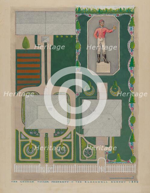 George Taylor - 2 Residences, c. 1936. Creator: Meyer Goldbaum.