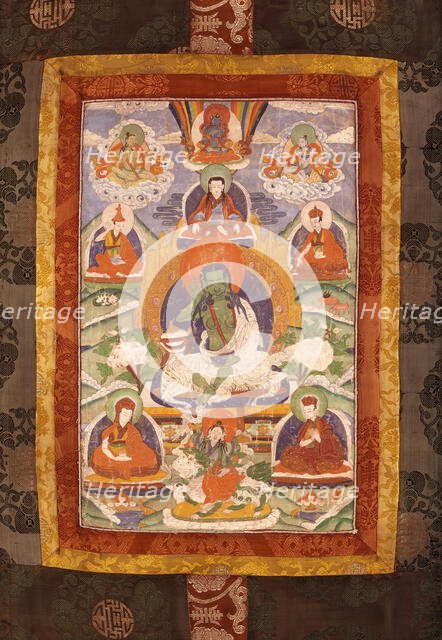 Milarepa (1040-1123), 19th century. Creator: Anon.