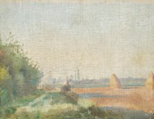 Study of Summer Landscape, 1890-1900. Creator: Ladislav Mednyanszky.
