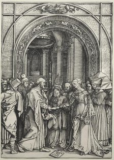 The Betrothal of the Virgin, c. 1504-1505. Creator: Albrecht Dürer (German, 1471-1528).
