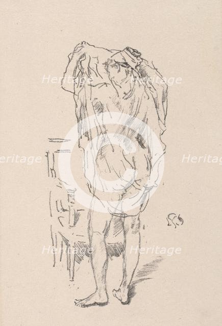 Study, 1895. Creator: James McNeill Whistler (American, 1834-1903).