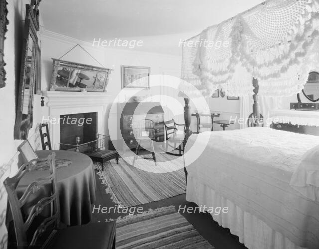 Nellie [i.e. Nelly] Custis's room at Mt. Vernon, c.between 1910 and 1920. Creator: Unknown.