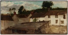 Green and Silver: The Devonshire Cottages, 1883 or 1884. Creator: James Abbott McNeill Whistler.