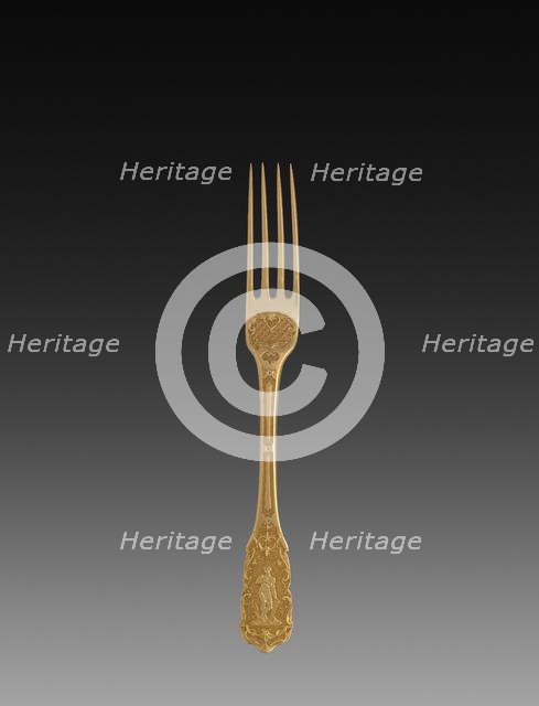 Fork, c. 1725. Creator: Unknown.