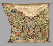 Panel (formerly Cover from a Sedan Chair), France, c. 1720. Creator: Unknown.