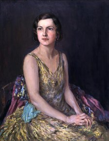 May, daughter of Brigadier General Andrew, CMG., c1925. Creator: Annie Elizabeth Kelly.