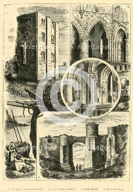 'At Scarborough', 1898. Creator: Unknown.