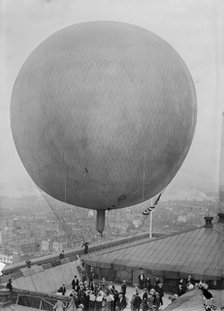 Balloon at Wanamakers, 1911. Creator: Bain News Service.